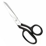 Fdm Horsehead | D-136 | 9 No | Yatık Makas | Regula Makası | Siyah Saplı | Nikel Kaplama | 22,86 Cm | Bilenebilir | Komple Çelik | Türk Malı