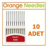 Fdm | Orange | Ev Tipi | Aile Dikiş Makina İğnesi | 9 Numara | Hax1 | 9/65 | 1 Paket 10 Adettir | Tüm Ev Tipi Marka Makineler İle Uyumludur