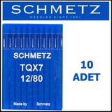 FDM Schmetz TQX7 Uzun Düğme Makinesi İğnesi12/80 Numara