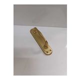 fds ÇEKME KAPI KOLU METAL MOBİLYA SÜRGÜ KAPI KOLU MAT ALTIN BOY UZUNLUĞU 16CM ENİ 4CM