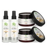 Fe Keratin 200 ml Saç Sütü+300 ml Saç Maskesi Karma 4'lü Set
