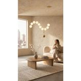 Feasta Modern Kristal Tasarım Avize - Dekoratif Salon ve Yemek Odası Aydınlatması - Lüks ve Şık Mode