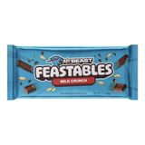 Feastables Mr Beast Milk Chocolate Crunch Çikolata 60 gr Pirinç Patlağı Lezzeti Şekersiz ve Tatlandırıcısız - 1 Adet