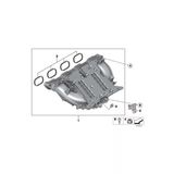 Febı 171301 Emme Manifoldu Bmw F20 F23 F30 F31 F32 E84 E89 F20 12- Uyumlu
