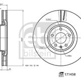 Febi 171458 A4 Q7 16 A5 17 A6 19 A8 Touareg 18 Ön Fren Aynası