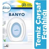 Febreze Banyo 7.5 ml Temiz Çarşaf Ferahlığı Hanımeli Kokusu ile 100 Yıkama Süresine Sahip