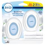 Febreze Hava Ferahlatıcı Banyo Oda Kokusu 2'li Temiz Çarşaf Ferahlığı