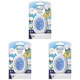 Febreze Hava Ferahlatıcı Banyo Oda Kokusu Temiz Çarşaf Ferahlığı 3lü paket
