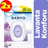 Febreze Lavanta Oda Kokusu Banyo Hava Ferahlatıcı x2 Otomatik Spreyler ile Uzun Süreli Ferahlama