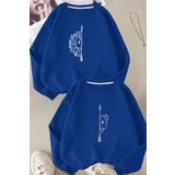 FECCY Aslan Baskılı Sevgili Kombini Tasarım Sweatshirt
