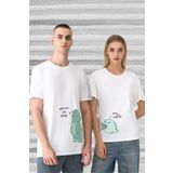 FECCY Pamuklu 2 Adet Tir Harajuku Style Çift Sevgili Kombinleri Couple Clothing Yeni Sezon
