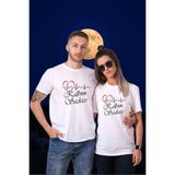 FECCY Pamuklu Kalbim Sadece Senin Sevgili Kombinleri Tshirt Çift Kombini
