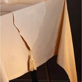 Fecra Lara Püsküllü Runner 40*140 cm - 40 x 140 cm - Bej
