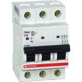 Federal 3 x 16A 6ka C Tipi Otomatik Sigorta 9EG-C0633-0D16