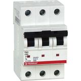 FEDERAL 3X63A 3ka, C Tipi, Otomatik Sigorta, 9EC-C0333-0D63