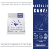FEDERAL Ethiopia Sidamo Çekirdek Kahve 250GR Yumuşak Lezzetli Türkiye Menşeli Aromalı - 250 gr