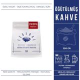 FEDERAL Ethiopia Yirgacheffe Öğütülmüş Filtre Kahve 250GR Narenciye Aromalı - 250 gr