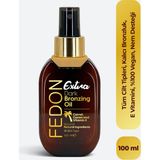 Fedon Kabin Boy Dark Ekstra Koyu Bronzlaştırıcı Krem 100ml E Vitamini ile Doğal Görünüm Sağlar Korumasız
