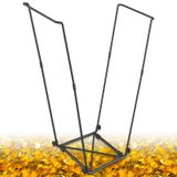 FEED GARDEN Çöp Torbası Tutucu, Dış Mekan Metal Yaprak Çanta Tutucu Stand 27 "U x 12" G x 29" H, Yapraklar, Kamp, Avlu Ayıklama, Çim Partisi için 30-45 Galon Torbalar için Çok Amaçlı Çöp Torbası