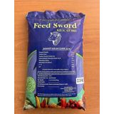 Feed Sword 2,5 Kg. Isıl İşlem Görmüş Yanmış Elenmiş Koyun Gübresi Organik Doğal Katı Çiftlik Gübresi