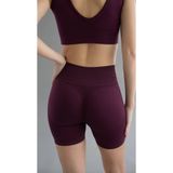FEELAMORE Sporcu Push Up Boxer Tayt Büzgülü Bisiklet Şortu BX-0192A