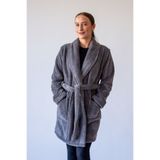 FEELAMORE Wellsoft Peluş Şal Yaka Unisex Sabahlık
