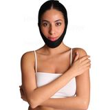 Feelflex Çene Kapama Bandajı, Horlamaa Bandajı, Uyku Aparatı, Kafa Bandı - Siyah - Standart