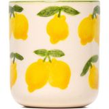 Feeling Good Inside Lemon Splash Collection Handmade Seramik Kahve Fincanı - Sarı - Standart