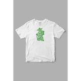 "feelings You Must Trust" Yoda Star Wars Baskılı Tişört - Beyaz - XL