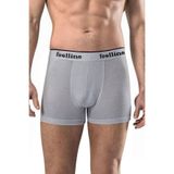 Feelline Erkek Boxer, Gri, Likralı, XL Beden