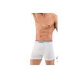 Feelline Lycra Beyaz Erkek Boxer, M Beden