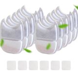 FEELNEEDY 4L Wilreless Cat Su Çeşmesi (YPD-C004P, YPD-C004S) için 10'lu Paket Filtre Yedek Kedi Su Çeşmesi