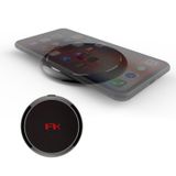 Feeltek Kablosuz Şarj Aleti 15W | Qi Wireless Charging Pad | iPhone, Samsung ve Android Uyumlu | USB-C Giriş, Premium Deri Yüzey & Kompakt Tasarım