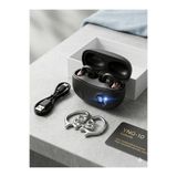 Feer Teknoloji Charmlı Kablosuz Kulaklık Bluetooth Kulaklık, LED Pil Göstergeli, Özel Takı Kulak Askısı