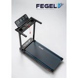 Fegel FG-09 FitShow Destekli Manuel Eğimli Nabız Sensörlü Katlanabilir Koşu Bandı - Siyah