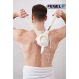 Fegel FG-18 Duş Fırçası Şarjlı | Vücut Temizleme, Cilt Peeling ve Rahatlatıcı Masaj Etkili Banyo Aleti - Bej