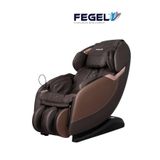 Fegel FG-300 Zero Gravity SL-Ray Masaj Koltuğu, 2D Akıllı Mekanizma, Bluetooth Müzik, Sesli Kontrol, Hava Yastıklı, Koyu Kahverengi