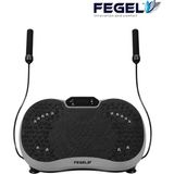 Fegel FG-6500 Bluetooth Hoparlörlü Uzaktan Kumandalı Direnç Bantlı Titreşimli Egzersiz Aleti - Beyaz
