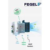 Fegel FG-M03N AKILLI HAVA TEMİZLEYİCİ FİLTRESİ