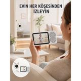 Feifei Çoklu Kamera Destekli Bebek Izleme Sistemi Rgb Gece Lambalı Yeni Nesil - FEİ5116-5832