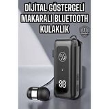 Feifei Kablolu Makaralı Bluetooth Kulaklık Uzun Pil Ömrü Dijital Göstergeli - FEİ3019-7949 - Çok Renkli