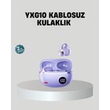 Feifei Kulak Arkası Klipsli Bluetooth Kulaklık YXG10 Silikon Malzemeli Ergonomik - FEİ4105-3645 - Çok Renkli