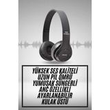 Feifei Kulak Üstü Bluetooth Kulaklık Yüksek Ses Kaliteli Ayarlanabilir - FEİ3587-6639 - Çok Renkli
