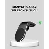 Feifei Manyetik Araç Telefon Tutucu 360° Dönebilen ve Sarsıntısız Güçlü Mıknatıs - FEİ1297-308 - Çok Renkli