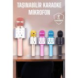 Feifei Taşınabilir Bluetooth Karaoke Mikrofon: Hafıza Kart Girişli Etkileyici Performan - FEİ8052-569 - Çok Renkli