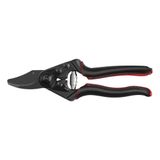 FELCO 6 Premium SE profesyonel bahçe makası, sağ elini kullananlar için, özel sürüm, siyah alüminyum saplar, sertleştirilmiş bıçak, orta boy (M), 20 mm kesme çapı