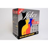 Feles Ultra Light 8lt Kedi Kumu Karbonlu Koku ile Topaklaşmayan İnce Taneli Ürün