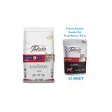 Felicia 12 kg Kuzulu Yetişkin Kedi Maması + 12x85 gr Yaş Mama