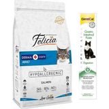 Felicia 2 kg Az Tahıllı Somonlu Yetişkin Kedi Maması+ Gimcat 50 gr Gastro Paste