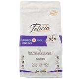 Felicia 2 kg Hypo Allergenic Üriner Sağlığı için Somonlu Düşük Tahıllı Kısırlaştırılmış Kuru Kedi Maması